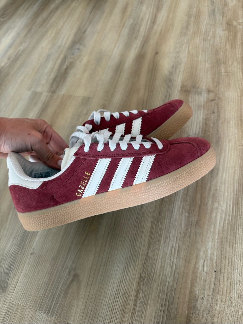 adidas maroon Gazelle ADV - Picture 4 of 6